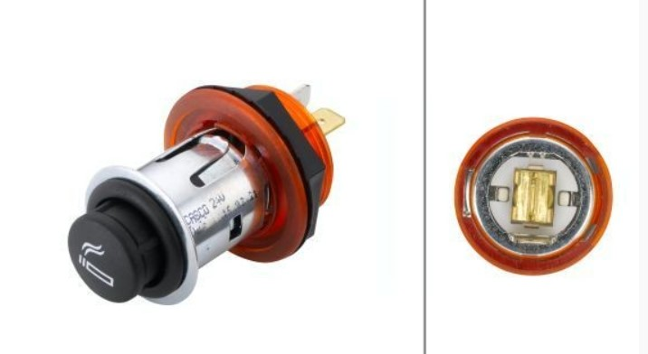 KOMPLE CAKMAK 24 V TURUNCU SOMUNLU HELLA